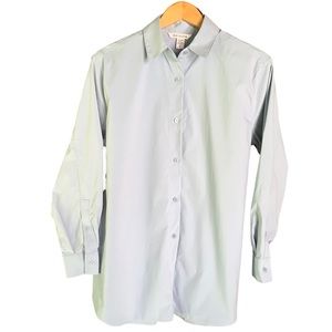 ATHLETA oversized poplin top NWOT